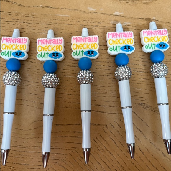 Mental Health Beaded Pens - Picture 1 of 1